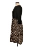 Assorted Brands Animal Print Black Casual Dress Size M - photo 5