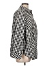 Talbots Checkered-gingham Black Long Sleeve Button-Down Shirt Size 18W - photo 4