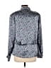 Evan Picone 100% Polyester Silver Kimono Size 14 - photo 2