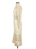 Assorted Brands Ivory Casual Dress Size XS - photo 5