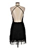 ASOS 100% Polyester Black Cocktail Dress Size 8 - photo 2