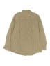 Express 100% Cotton Houndstooth Tan Long Sleeve Button-Down Shirt Size 12 - 14 - photo 2