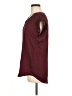 Express 100% Polyester Burgundy Short Sleeve Top Size M - photo 5