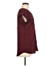 Express 100% Polyester Burgundy Short Sleeve Top Size M - photo 4