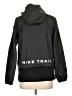 Nike 100% Polyester Black Windbreaker Size L - photo 2