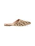 Madewell Animal Print Tan Mule/Clog Size 7 1/2 - photo 1