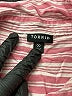 Torrid Stripes Pink Long Sleeve Polo Size Med Plus (00) - photo 7