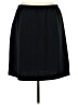 Weekenders Solid Black Casual Skirt Size L - photo 2