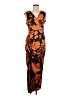 Shein Orange Cocktail Dress Size 8 - 10 - photo 1