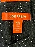 Joe Fresh Polka Dots Black Long Sleeve Button-Down Shirt Size XS - photo 7