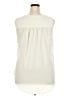 Torrid 100% Polyester Ivory Sleeveless Blouse Size 2X Plus (2) - photo 2