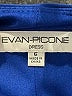 Evan Picone Solid Blue Casual Dress Size 6 - photo 7