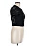Lily White Black Short Sleeve Turtleneck Size L - photo 4