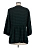 Torrid Plaid Green Long Sleeve Henley Size Med Plus (00) - photo 2