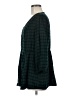 Torrid Plaid Green Long Sleeve Henley Size Med Plus (00) - photo 5