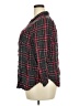 Intro Plaid Black 3/4 Sleeve Button-Down Shirt Size 2X - photo 5