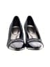 Amelia Grace Black Blue Heels Size 7 1/2 - photo 2