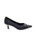 Amelia Grace Black Blue Heels Size 7 1/2 - photo 1