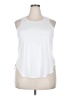 Fabletics White Sleeveless Top Size XXL - photo 1