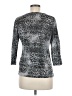 Kim Rogers Animal Print Silver 3/4 Sleeve T-Shirt Size M (petite) - photo 2