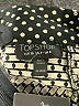 Topshop Polka Dots Black Casual Skirt Size 4 - photo 3