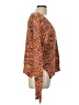 Rachel Zoe TJX 100% Polyester Tweed Orange Pullover Sweater Size L - photo 4