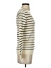 Club Monaco 100% Merino Extra Fine Wool Stripes Ivory Wool Pullover Sweater Size XS - photo 4