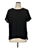 DR2 100% Rayon Black Short Sleeve Top Size XL - photo 1