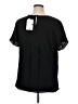 DR2 100% Rayon Black Short Sleeve Top Size XL - photo 2