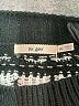 Mi ami 100% Acrylic Argyle Black Pullover Sweater Size M - photo 7