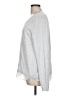 H&M 100% Polyester Silver Gray Long Sleeve Top Size L - photo 5