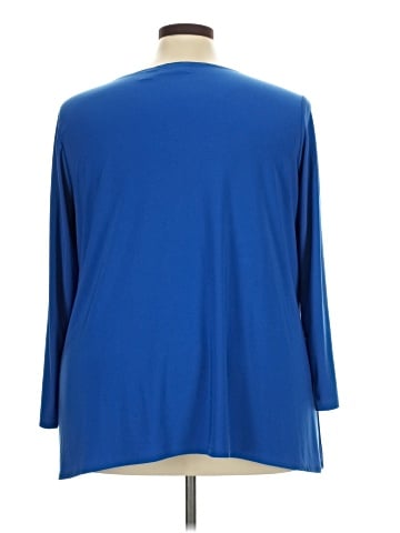 Attitudes by Renee 3/4 Sleeve Top (view 2)
