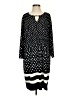 Chico's Polka Dots Black Casual Dress Size XL (3) - photo 1