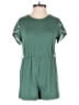 Unbranded Solid Green Romper Size XXS (estimated) - photo 1