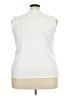 JOY White Sleeveless T-Shirt Size 3X - photo 2