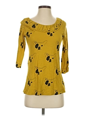 Postmark from Anthropologie 3/4 Sleeve Top (view 1)