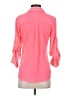 Express 100% Polyester Pink 3/4 Sleeve Blouse Size XS - photo 2