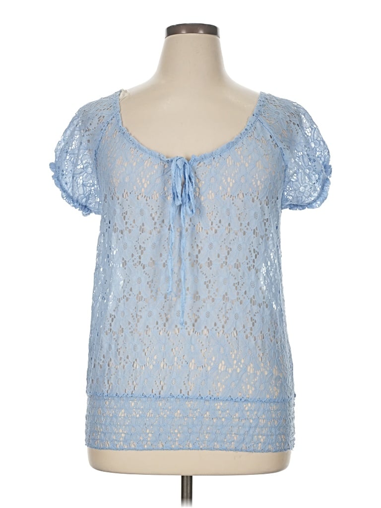 Derek Heart Short Sleeve T-shirt In Blue