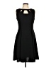 Alyx Solid Black Cocktail Dress Size 10 - photo 1
