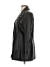 Worthington 100% Polyester Black Trenchcoat Size L - photo 5