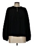 Old Navy Black Long Sleeve Blouse Size L - photo 1