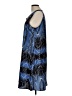 Unbranded 100% Polyester Graphic Blue Casual Dress Size L - photo 5