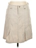 Plugg Solid Tan Casual Skirt Size 1 - photo 1