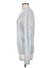 White House Black Market Metallic Silver Pullover Sweater Size M - photo 5