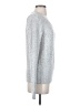 White House Black Market Metallic Silver Pullover Sweater Size M - photo 4