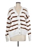 Hudson Gray 100% Polyester White Cardigan Size M - photo 1