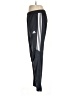 Adidas 100% Polyester Black Gray Track Pants Size M - photo 5