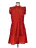 Speed Control 100% Polyester Hearts Red Casual Dress Size M - photo 1