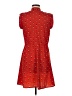 Speed Control 100% Polyester Hearts Red Casual Dress Size M - photo 2
