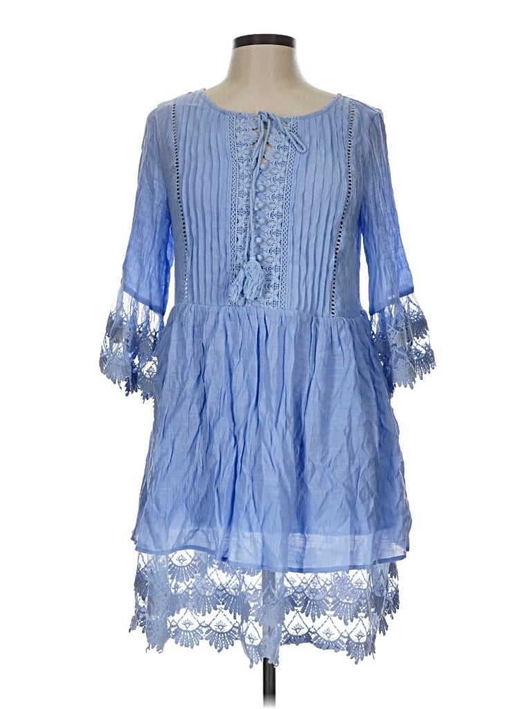 Pre-owned Monoreno Casual Dress In Blue